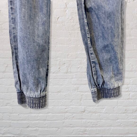 Wax Jean Elastic Drawstring Denim Medium - Picture 2 of 4